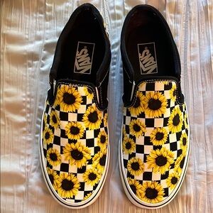 Vans Sunflower Checkered Shoes